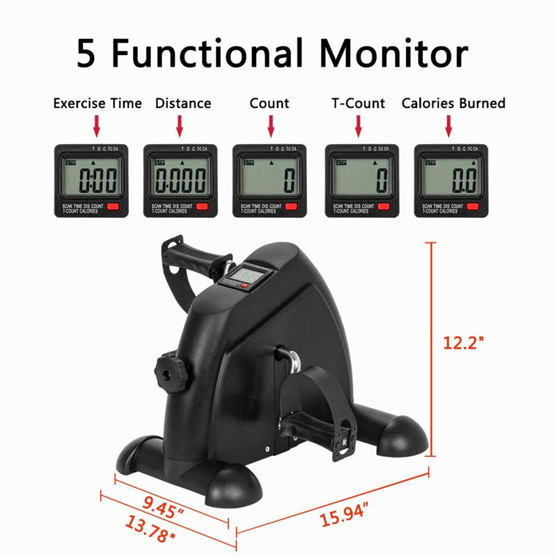 Mini Indoor Cycling LCD Display Exerciser Fitness-6