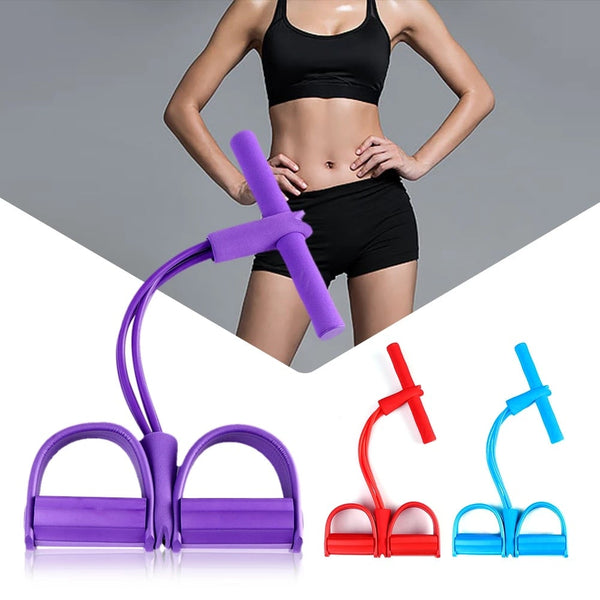 Elastic Pull Rope Resistance Band Fitness-6
