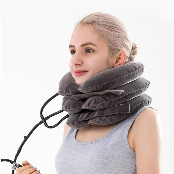 Neck Stretcher Air Cervical Traction Pillow Fitness-6