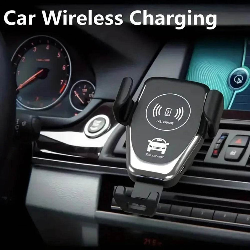 Fast Wireless Car Charger – Air Vent Gravity Phone Holder - Rev Niche