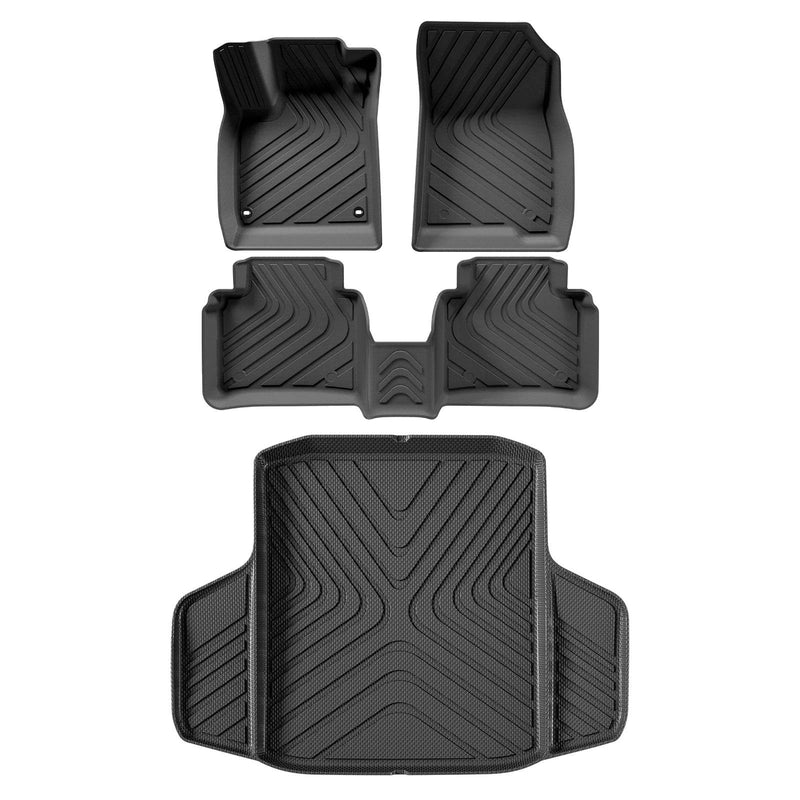 2023–2024 Honda Accord Mats – TPE 3D Floor & Trunk Set - Rev Niche