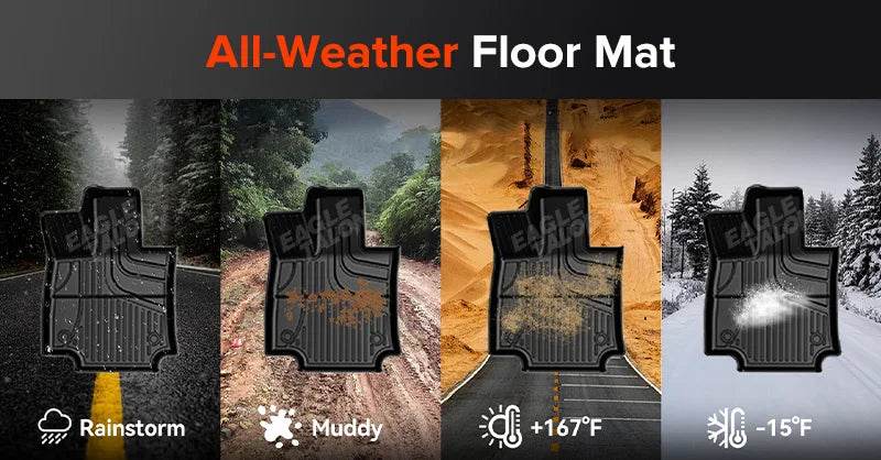 Chevrolet Equinox Plus Floor & Trunk Mats – TPE All-Weather Fit - Rev Niche