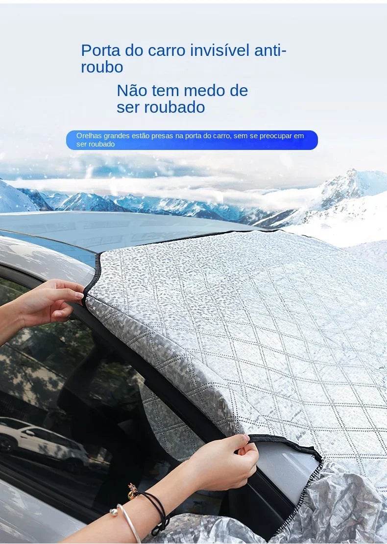 All-Weather Windshield Cover – Waterproof & Magnetic - Rev Niche