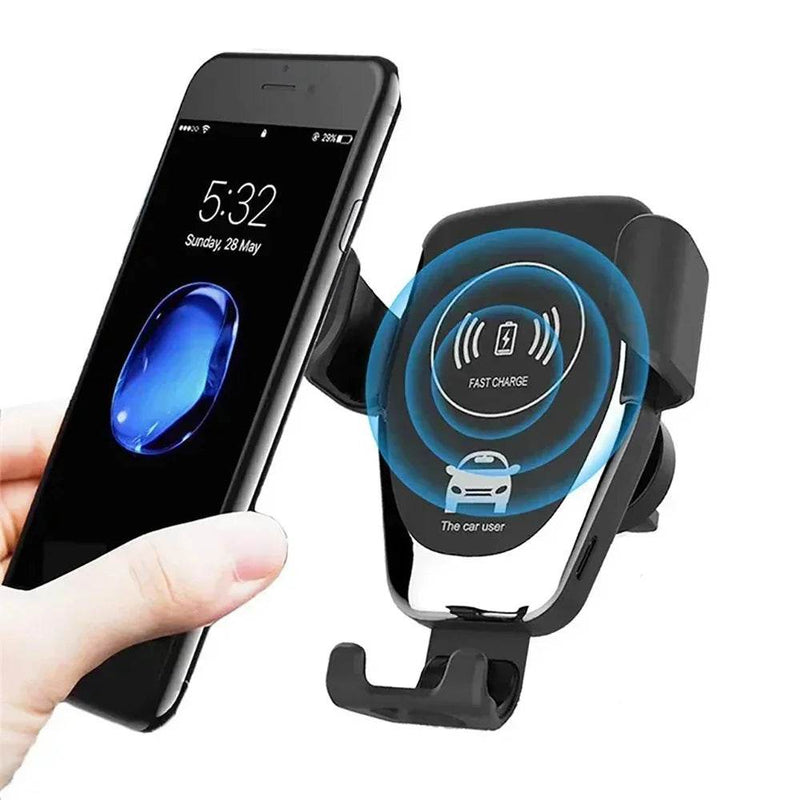 Fast Wireless Car Charger – Air Vent Gravity Phone Holder - Rev Niche