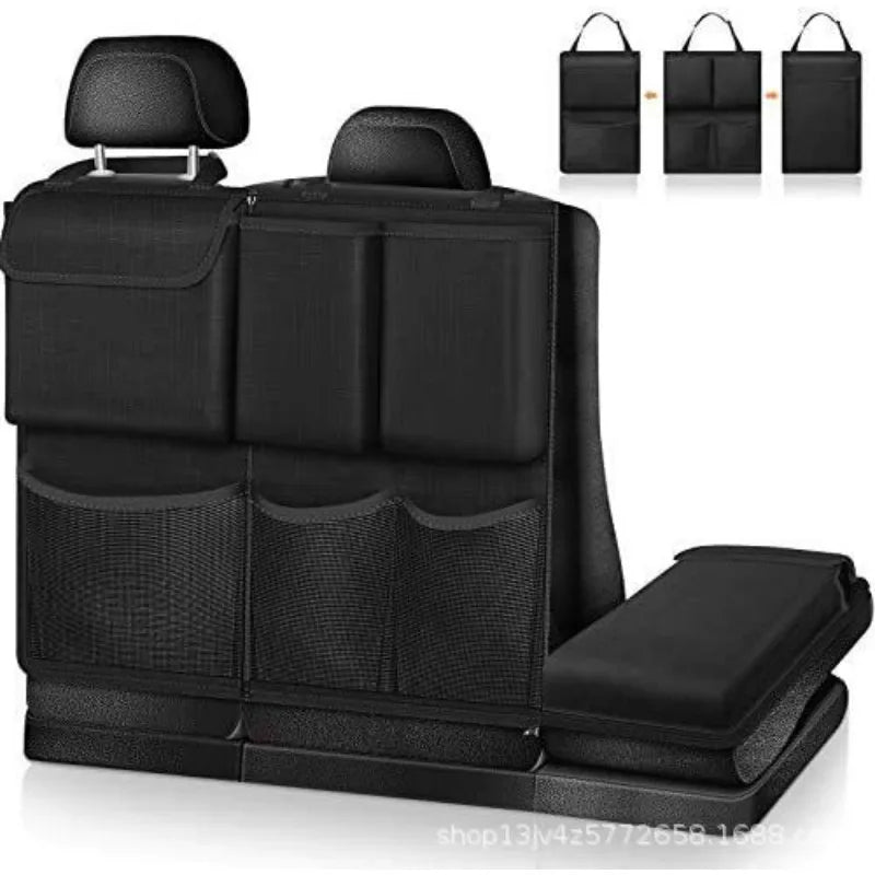 Multi-Pocket Car Seat Back Organizer