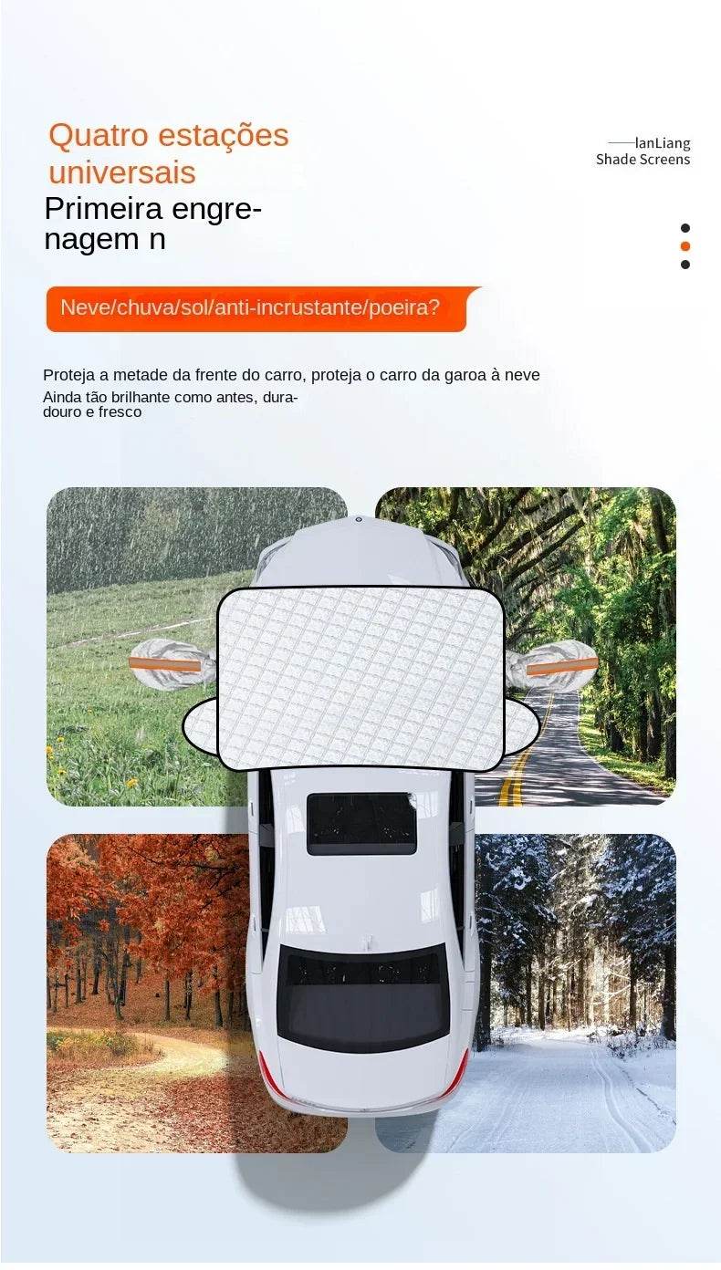 All-Weather Windshield Cover – Waterproof & Magnetic - Rev Niche