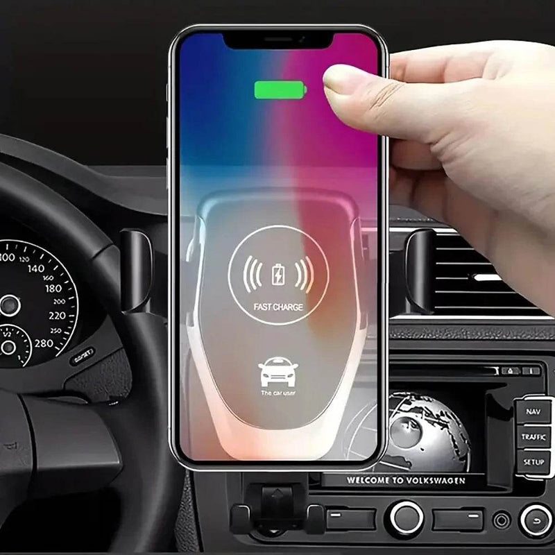 Fast Wireless Car Charger – Air Vent Gravity Phone Holder - Rev Niche