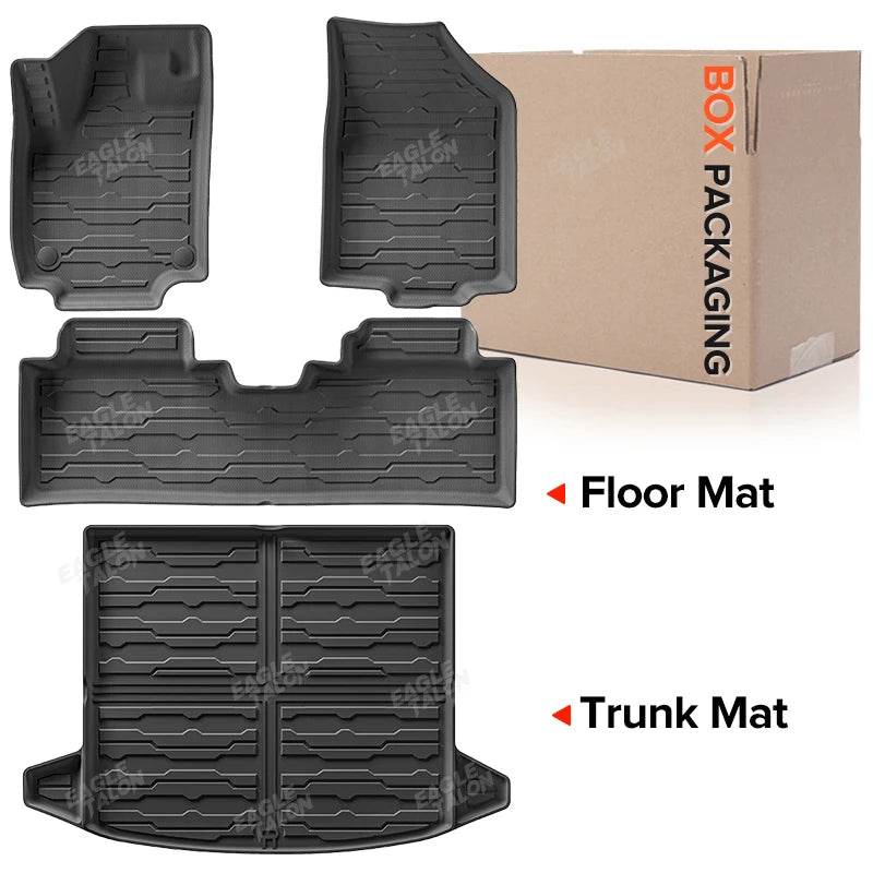 Chevrolet Equinox Plus Floor & Trunk Mats – TPE All-Weather Fit - Rev Niche