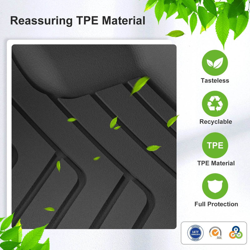 All-Weather TPE Car Mats – Polestar 4 2023/2024 Floor & Trunk Set - Rev Niche