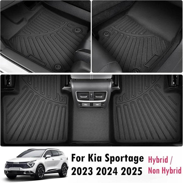 2023–2025 Kia Sportage Liners – Waterproof TPE Floor & Cargo Mats - Rev Niche