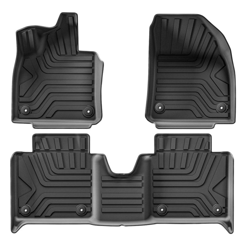 All-Weather TPE Car Mats – Polestar 4 2023/2024 Floor & Trunk Set - Rev Niche