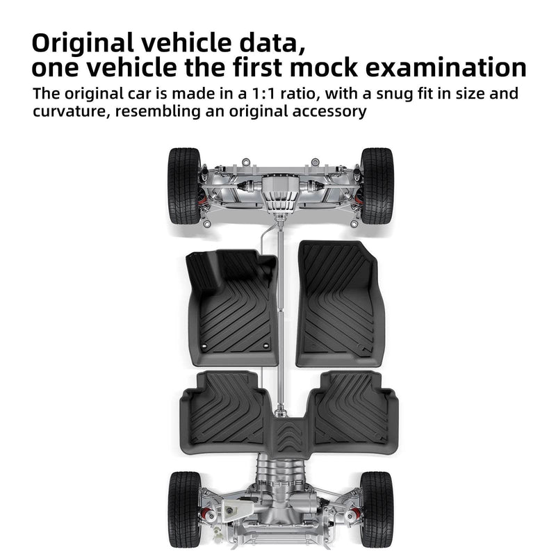 2023–2024 Honda Accord Mats – TPE 3D Floor & Trunk Set - Rev Niche