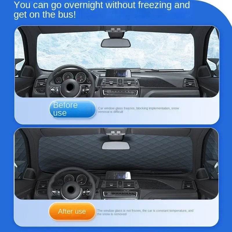 All-Weather Windshield Cover – Waterproof & Magnetic - Rev Niche