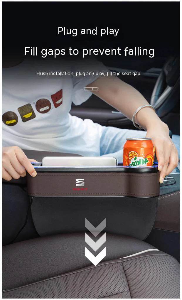 Car Seat Crevice Storage Box – For SEAT Vehicles - Rev Niche