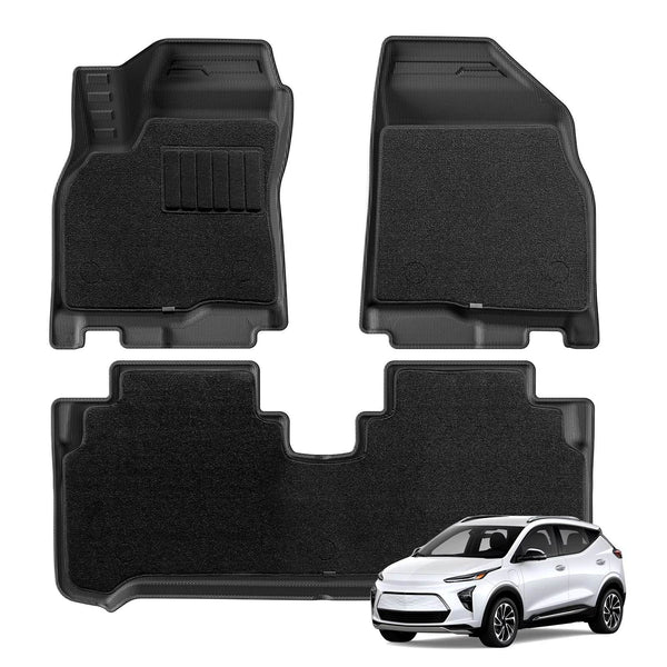 Custom TPE Mats & Trunk Pad – Chevy Bolt EUV 2022–2024 (LHD) - Rev Niche