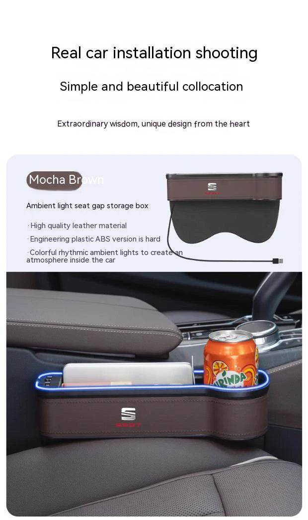 Car Seat Crevice Storage Box – For SEAT Vehicles - Rev Niche