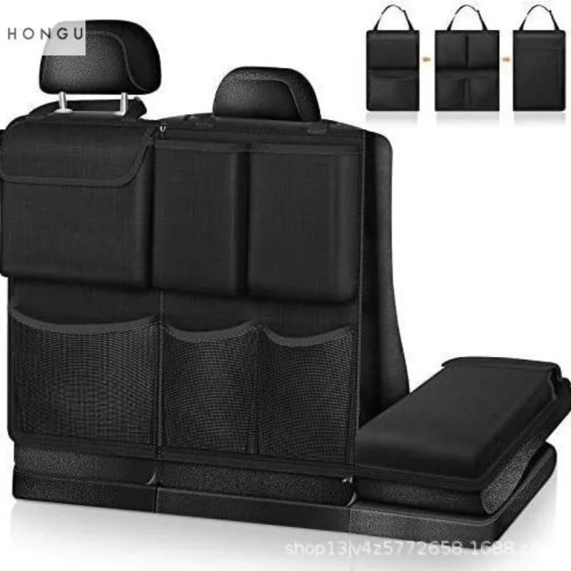 Multi-Pocket Car Seat Back Organizer
