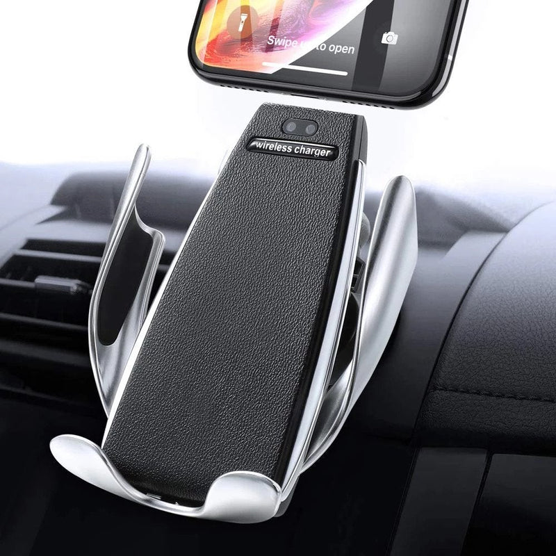 Automatic Clamping Wireless Car Charger Gadget-3
